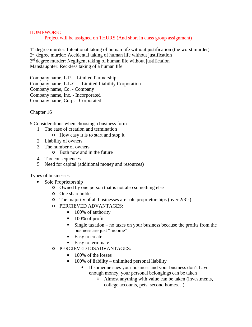 Business Law Notes Chapter 16, 17 & 18_dqrlnqxb6nf_page1