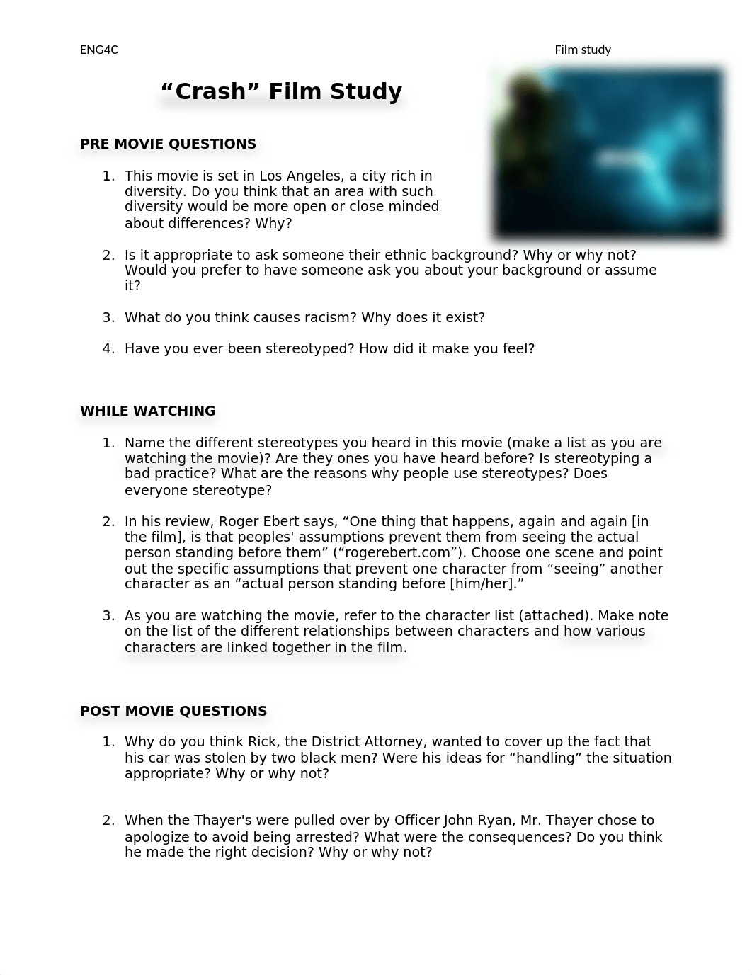 Crash - Movie Questions- STUDENT.doc_dqrnho8wdwa_page1