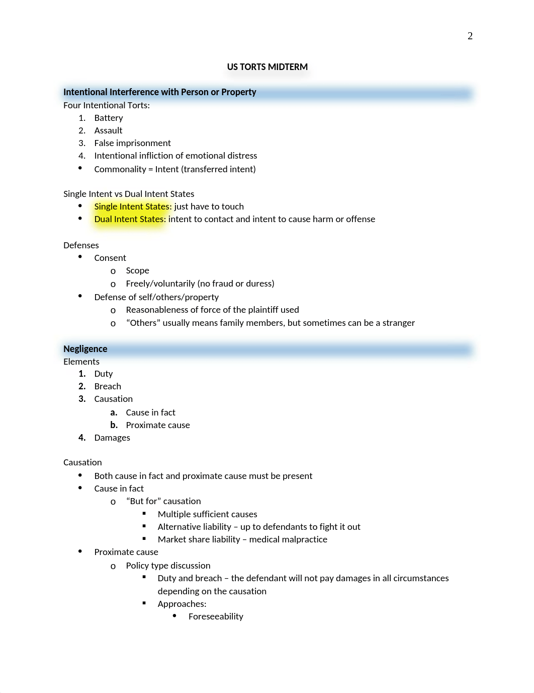 US Torts Midterm Outline.docx_dqrtdvxsmyg_page2