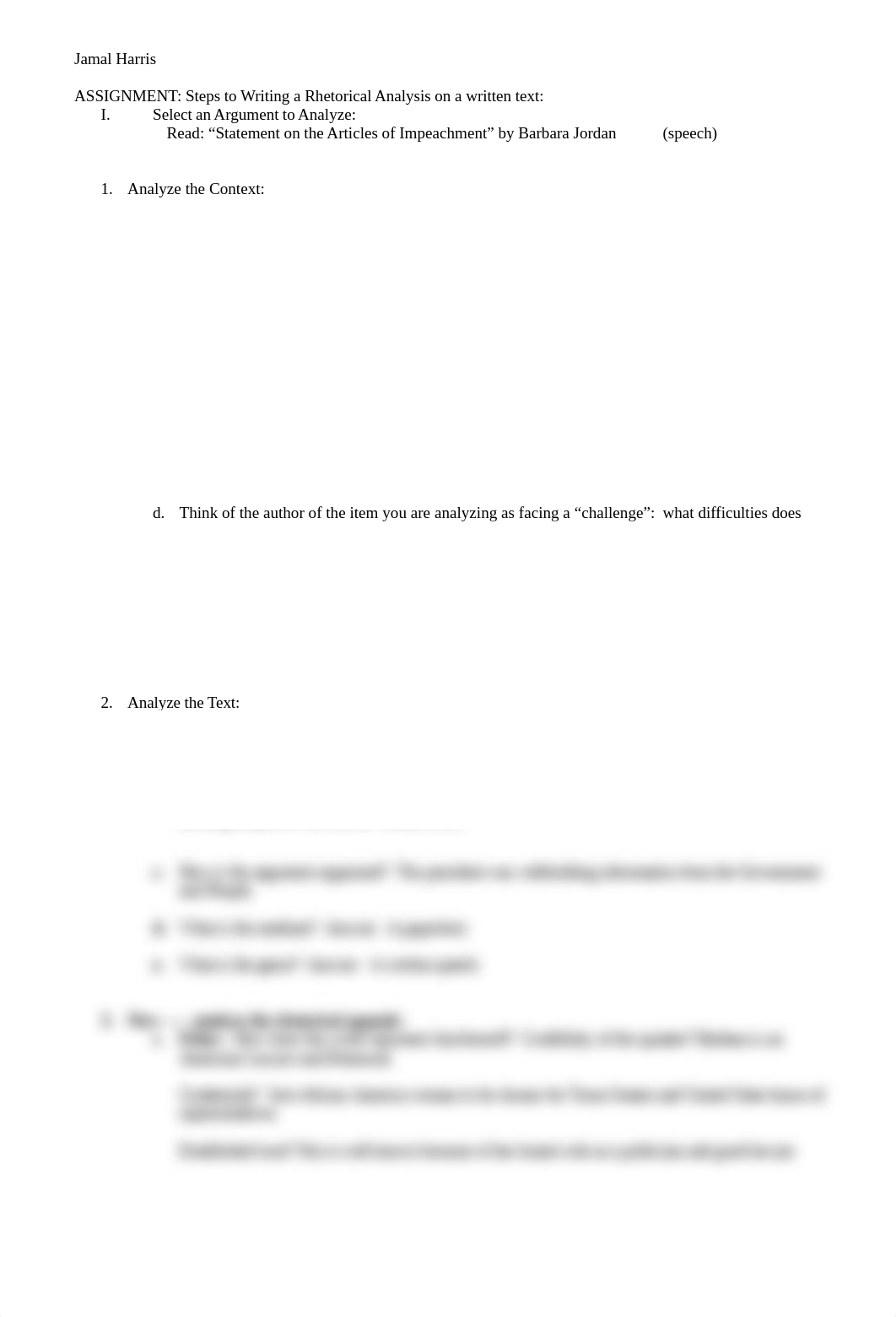 Written Text rhetorical analysis (2) Jamal Harris.docx_dqryk1efs0d_page1
