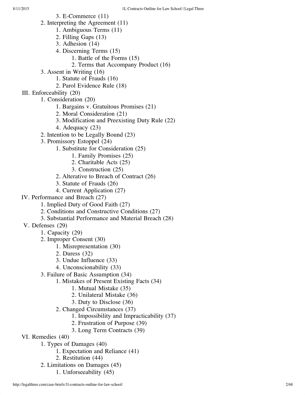 1L Contracts Outline for Law School _ Legal Three_dqs2770c1jg_page2