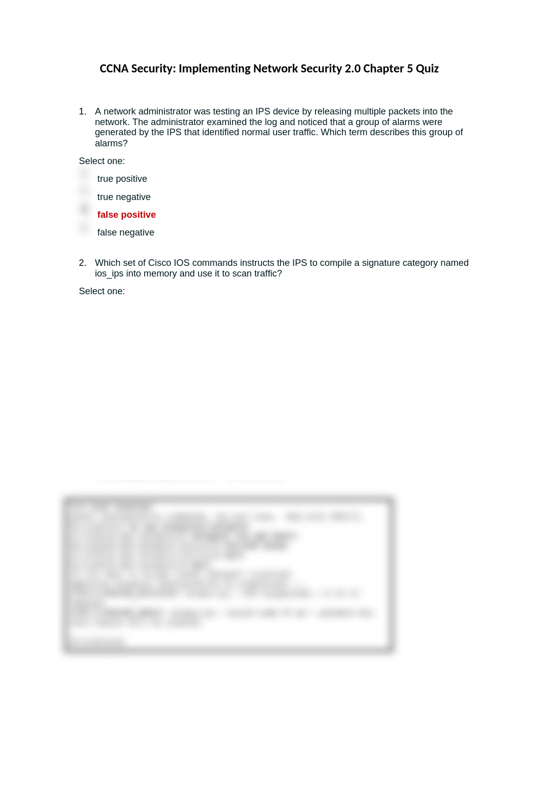 CCNA Security Implementing Network Security 2.0 Chapter 5 Quiz.docx_dqs7455of4s_page1