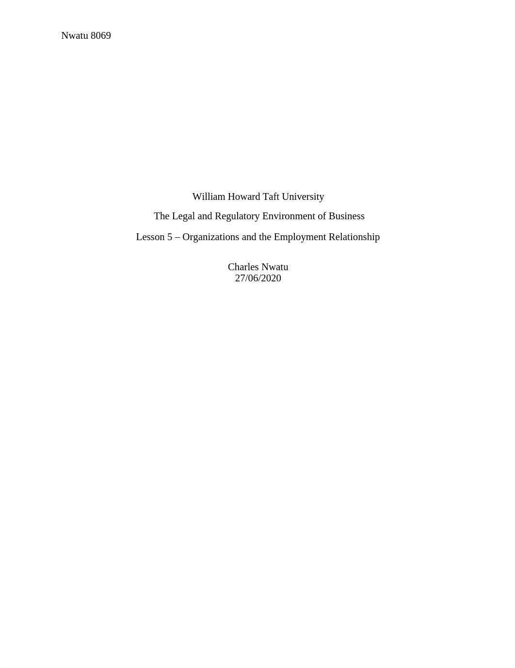 Lesson 5 - Organizations and the Employment Relationship.docx_dqsj1w2sllp_page1