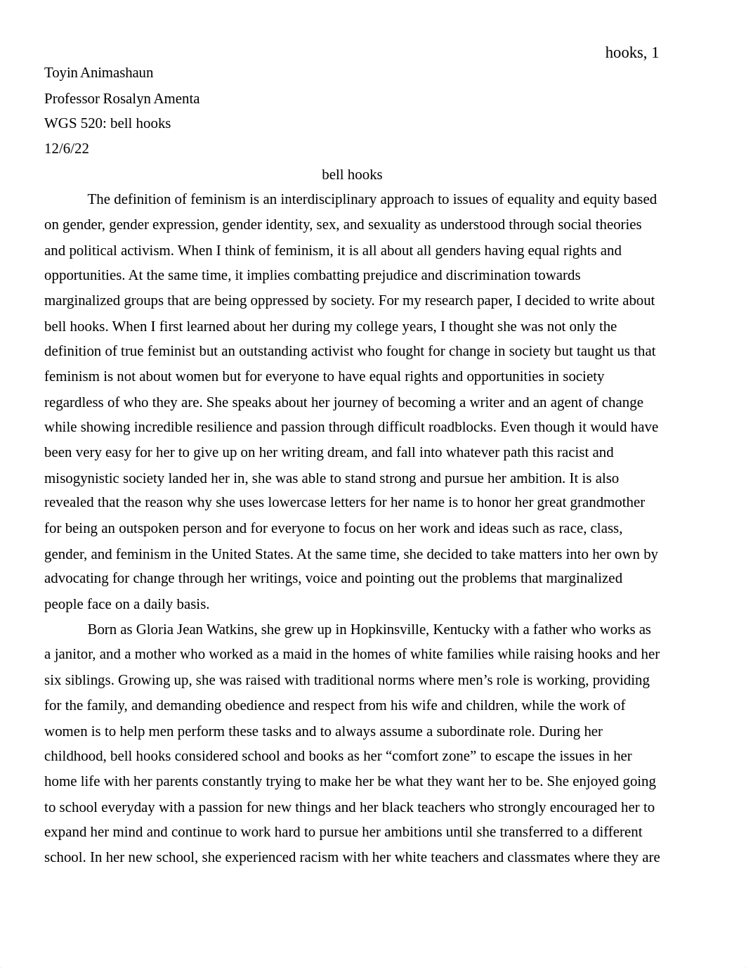 bell hooks Final Paper.pdf_dqsncakc83x_page1