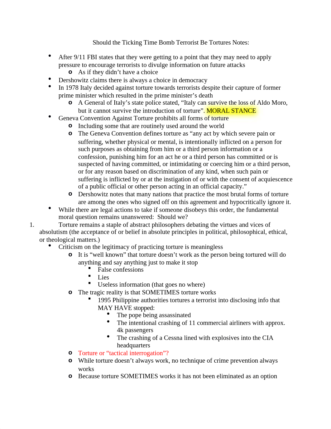 Should the Ticking Time Bomb Terrorist Be Tortured Notes.docx_dqswe3r5ka6_page1