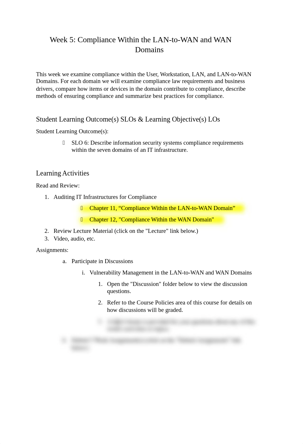 Week 5 - Compliance Within the LAN-to-WAN and WAN Domains.docx_dqsyczhhznt_page1