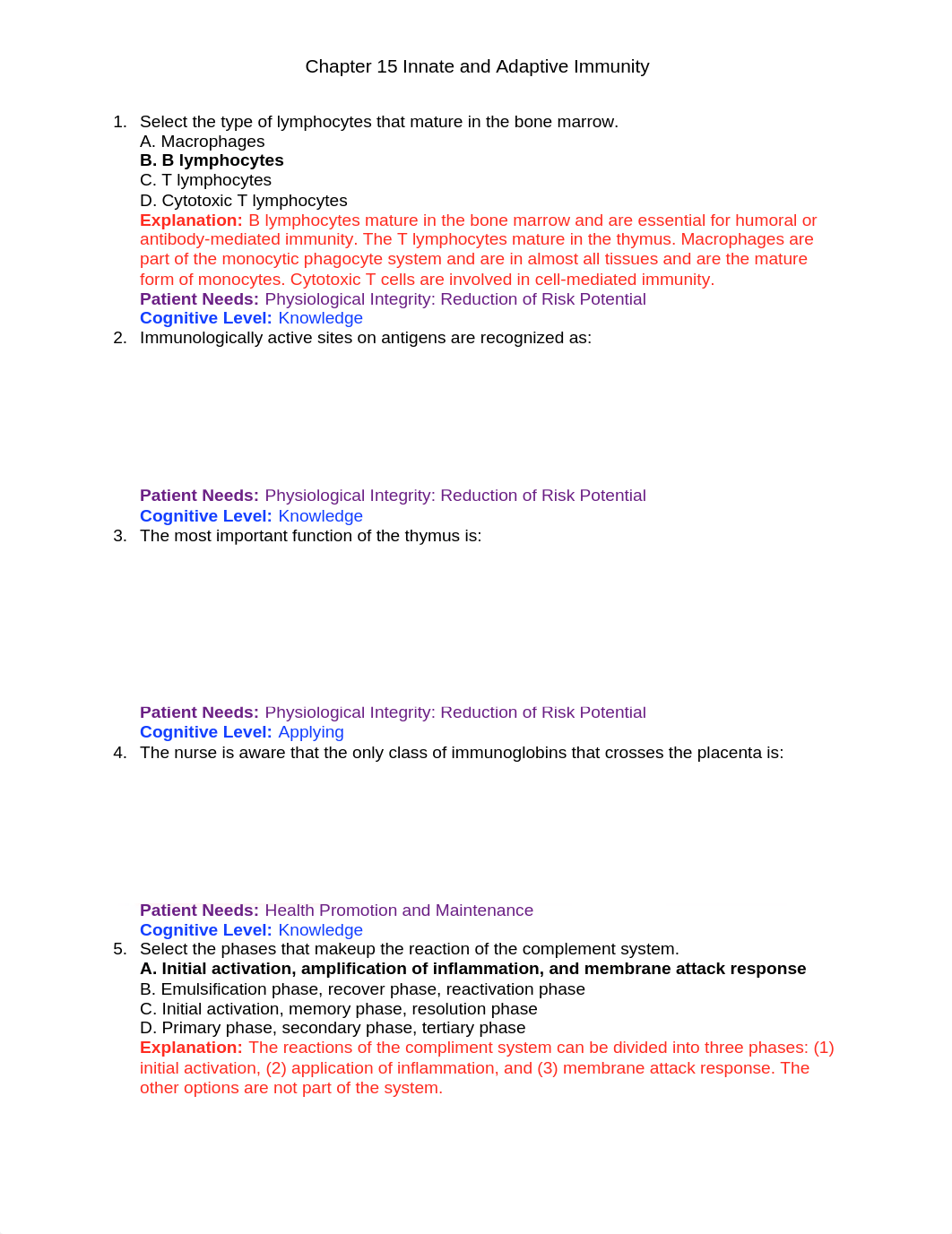 Ch. 15 Innate and Adaptive Immunity.docx_dqt8k3c39xw_page1