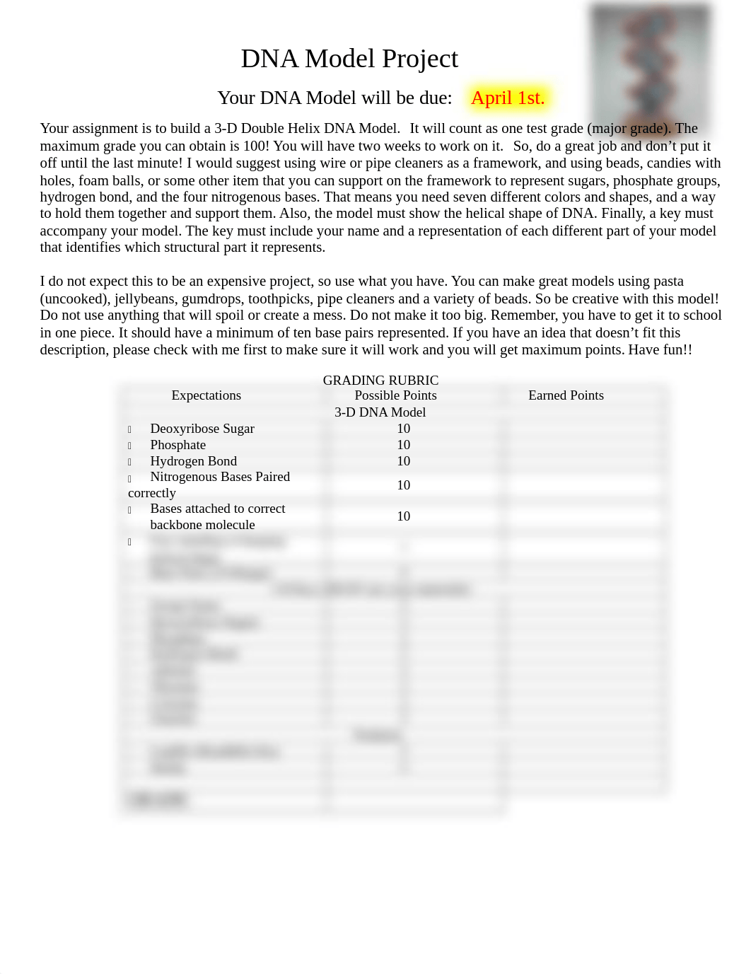 DNA Model Instructions and rubric.doc_dqta9hxy9m3_page1