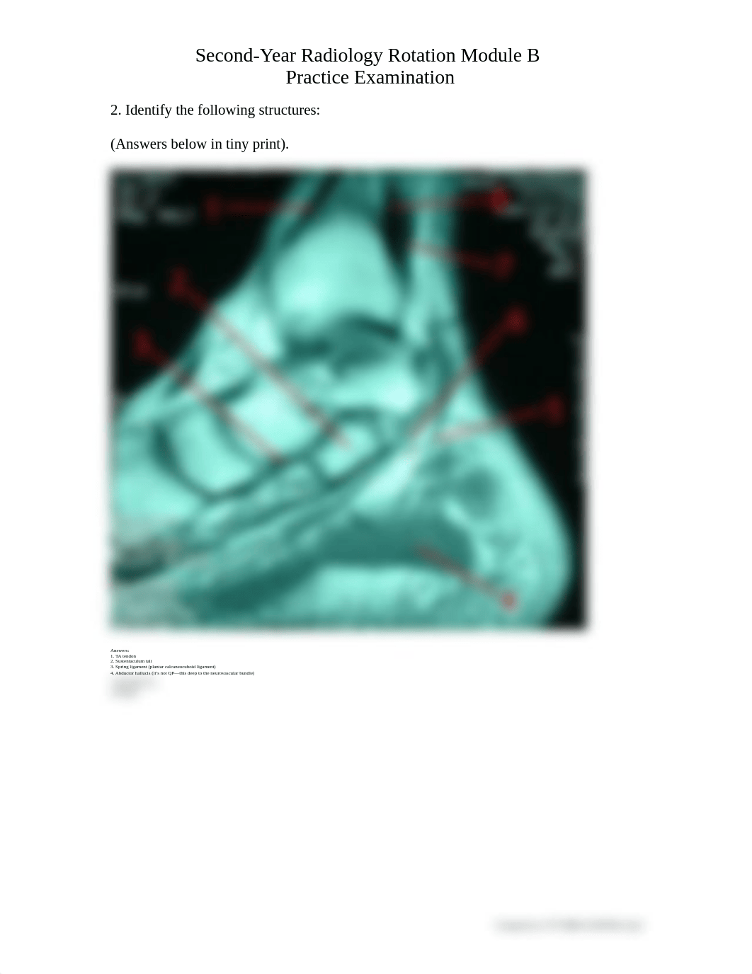 LHH Radiology Rotation Module B Practice Test Questions_dqtcw15756n_page2