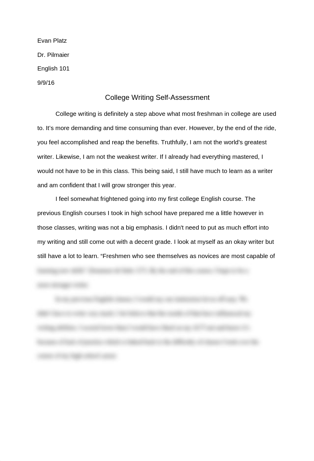 College writing self assessment rough draft.docx_dqtderadldr_page1