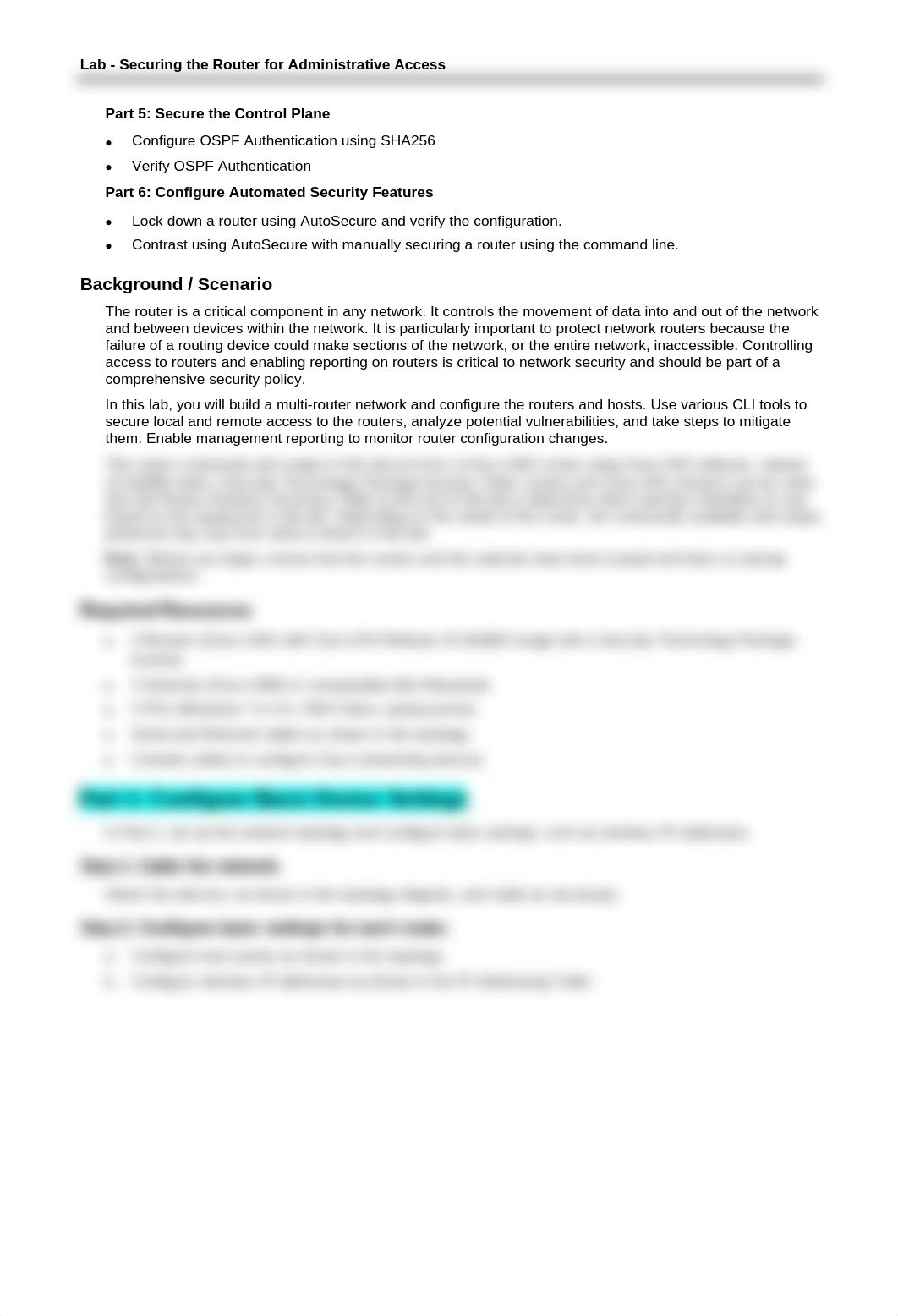 2.6.1.2 Lab - Securing the Router for Administrative Access-with notes .pdf_dqtpit6npep_page3