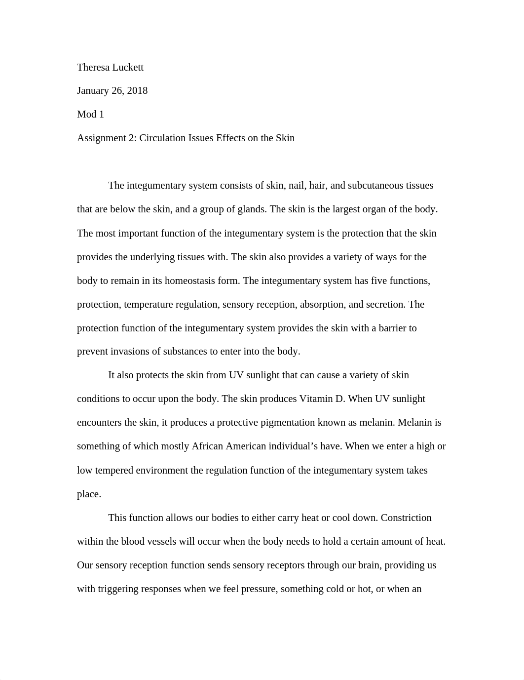 Luckett- Mod 1- Assignment 2- Circulation Issues Effects on the Skin-4.doc_dqtqdm7qxbk_page1