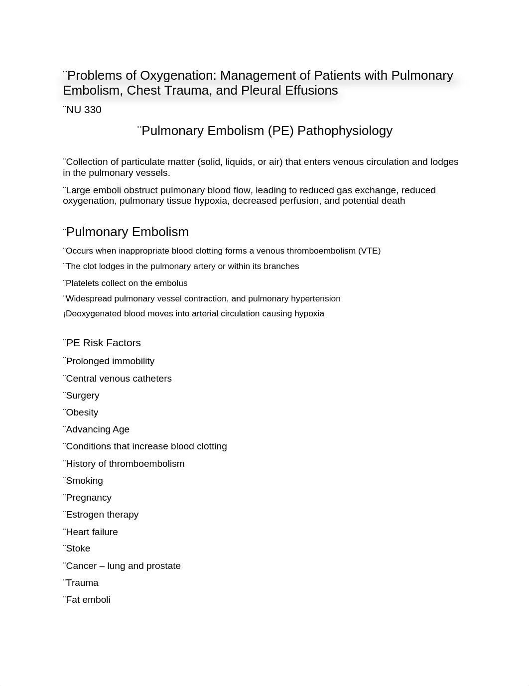 Patients with Pulmonary Embolism, Chest Trauma, and Pleural Effusions.docx_dqtrdegtcj3_page1