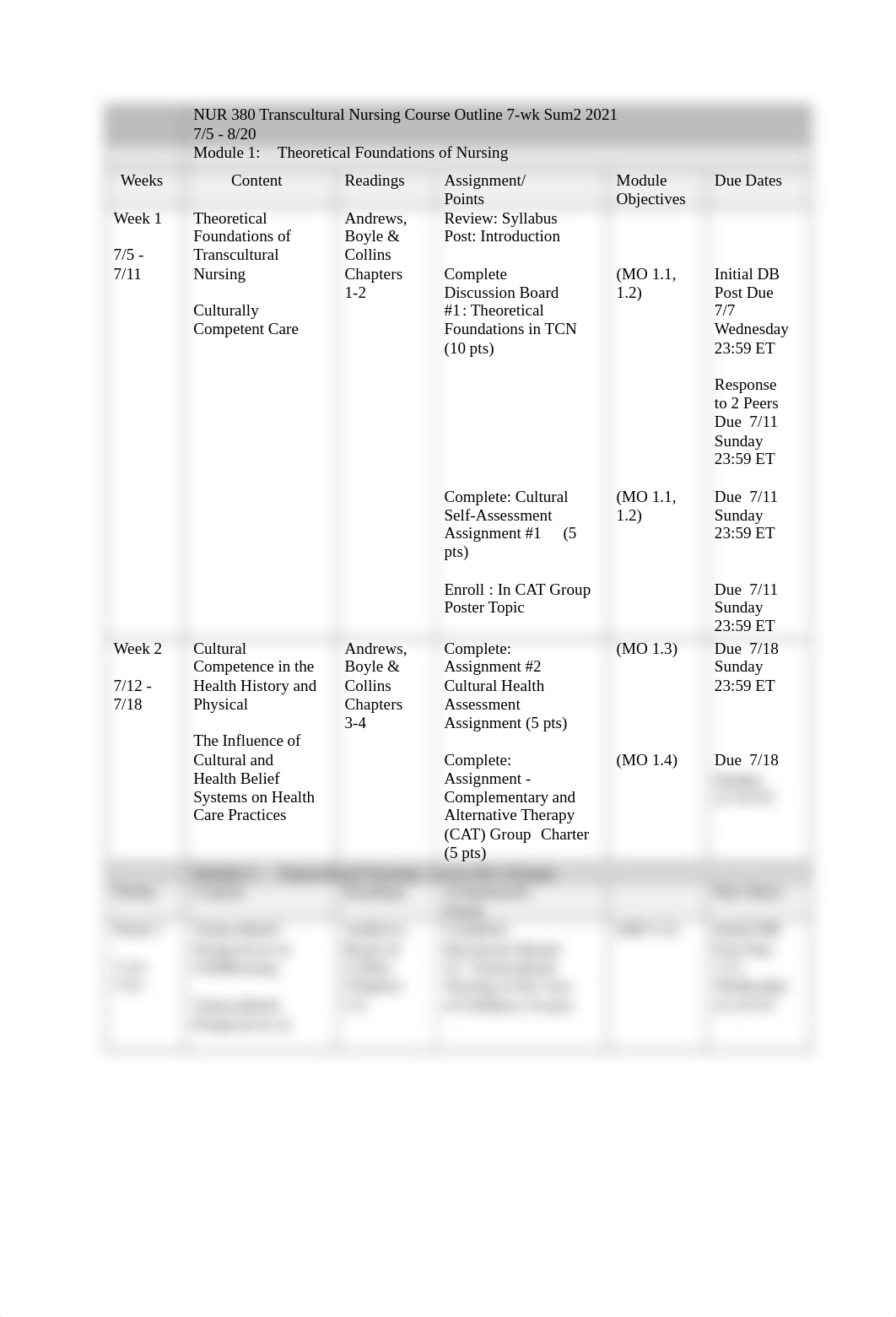 NUR 380 Transcultural Nursing Course Schedule Sum2 2021 7wk (1).pdf_dqtsdg1mmo4_page1