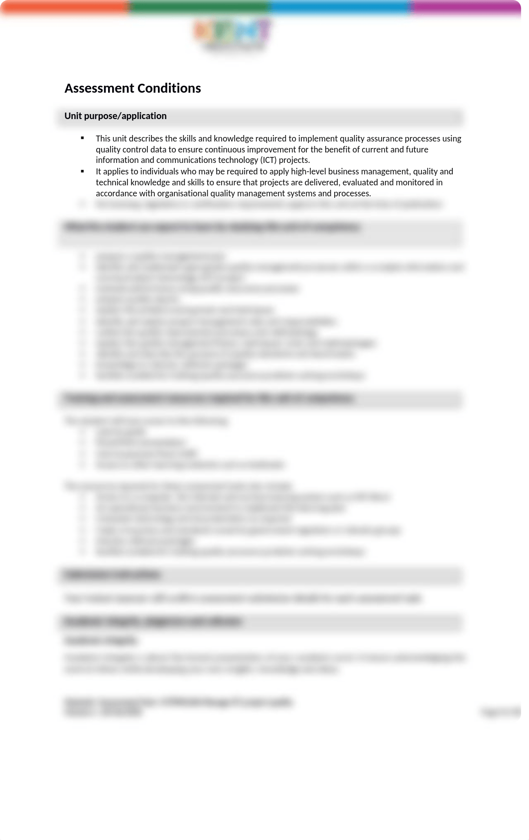 Assessment 2 - ICTPMG606 - Manage ICT project quality.docx_dqtstgvgt6i_page4