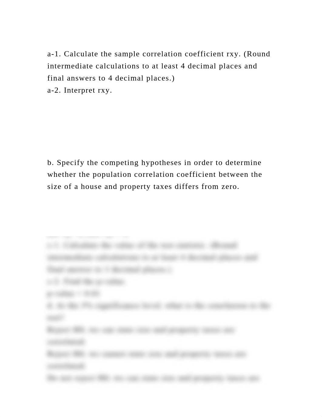 a-1. Calculate the sample correlation coefficient rxy. (Round interm.docx_dqu8ftsekkc_page2