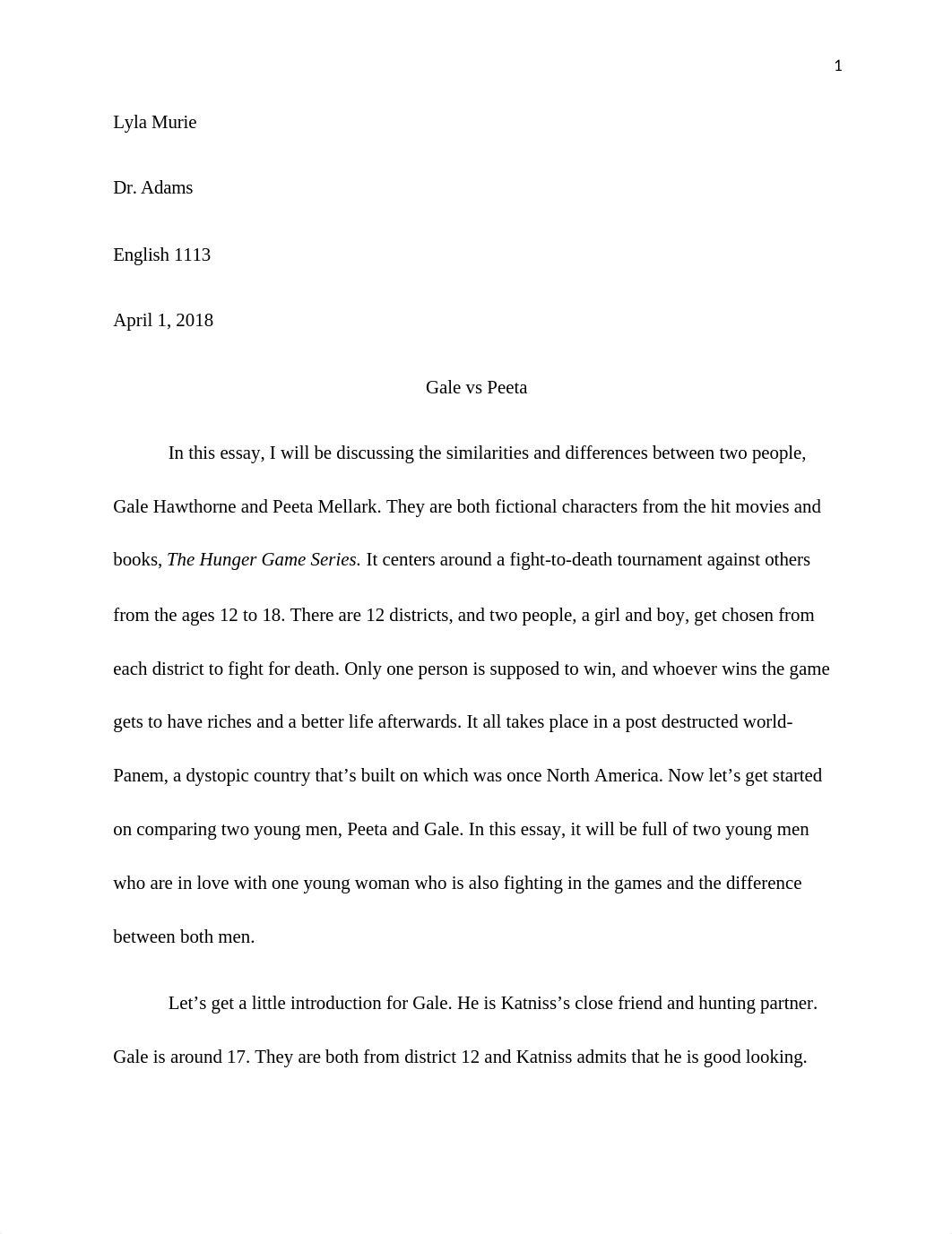 Peeta Vs Gale Full Essay.docx_dqubtuzca58_page1