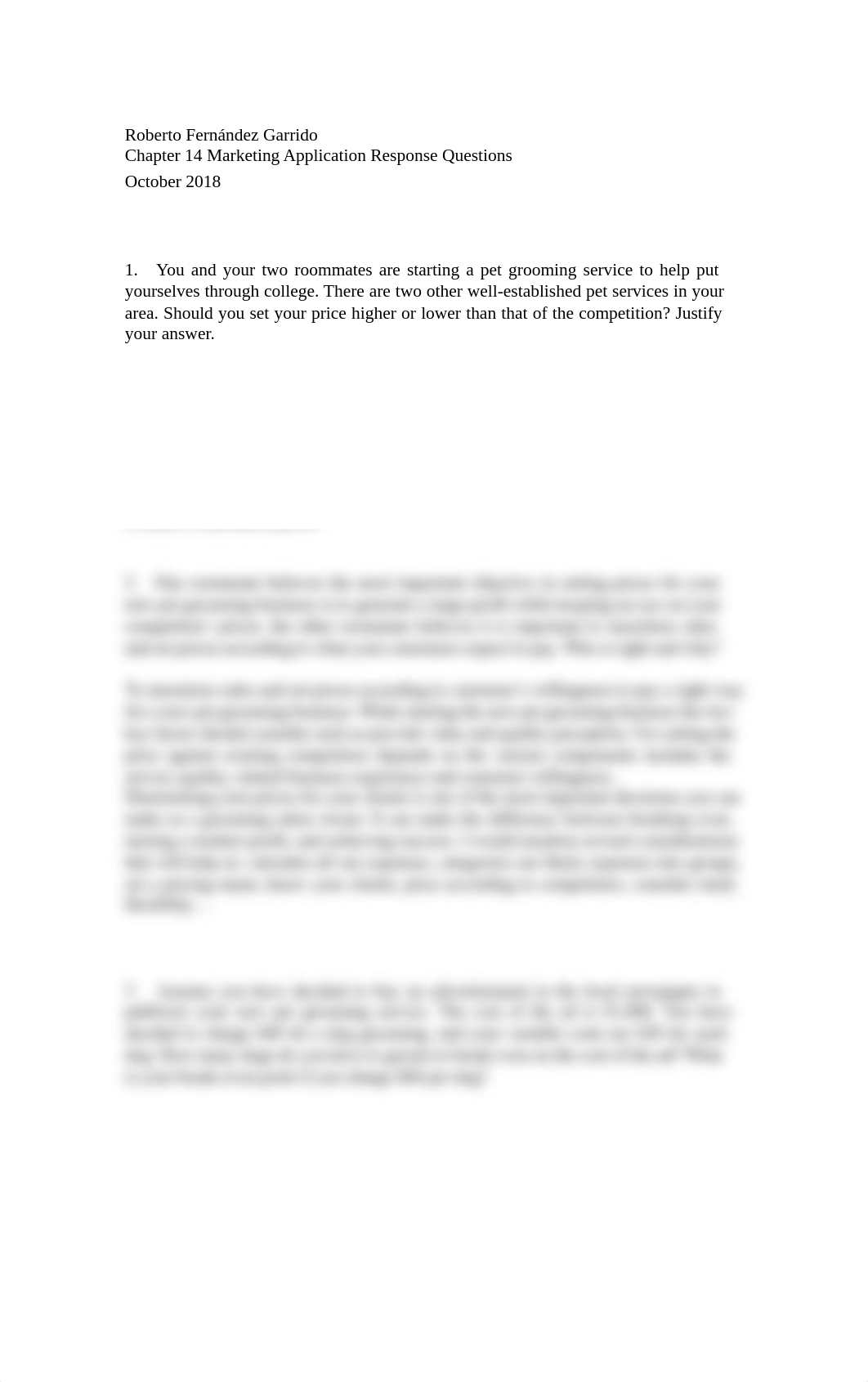 Chapter 14 Marketing Application Response Questions.pdf_dquh7ca44zs_page1