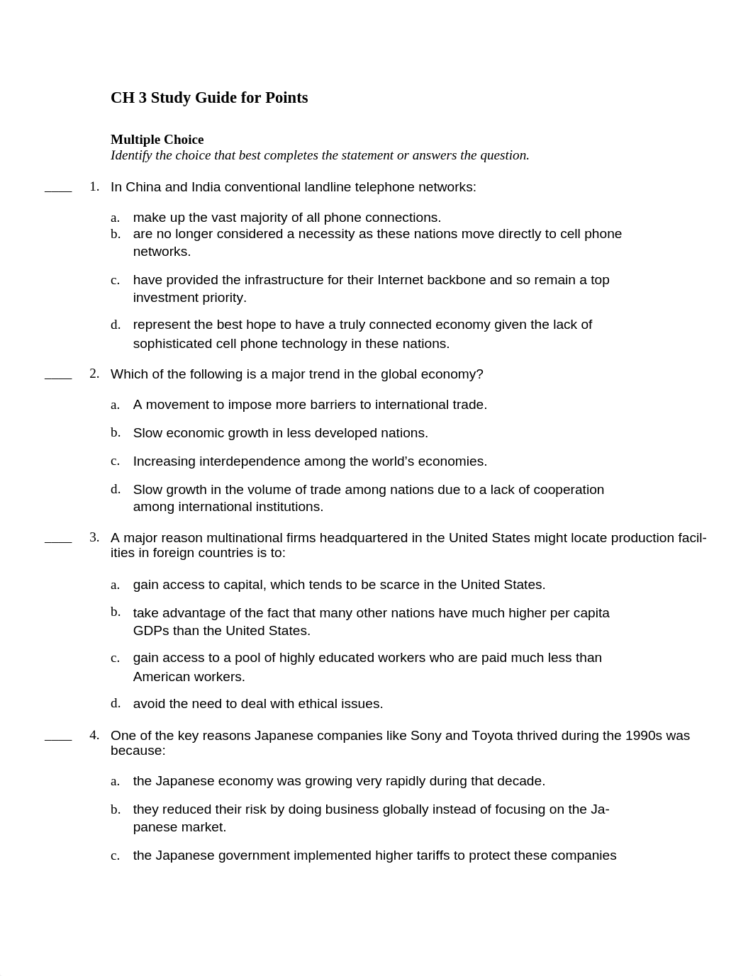 CH 3 Study Guide for Points_dqujbgn8ibj_page1