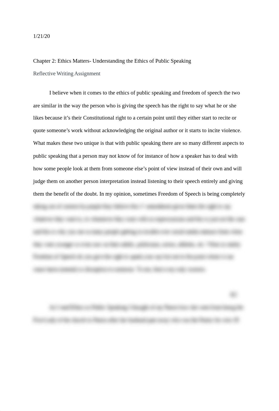 Chapter 2 Ethics Matters- Understanding the Ethics of Public Speaking Reflective Writing Assignment._dqusez2slp1_page1