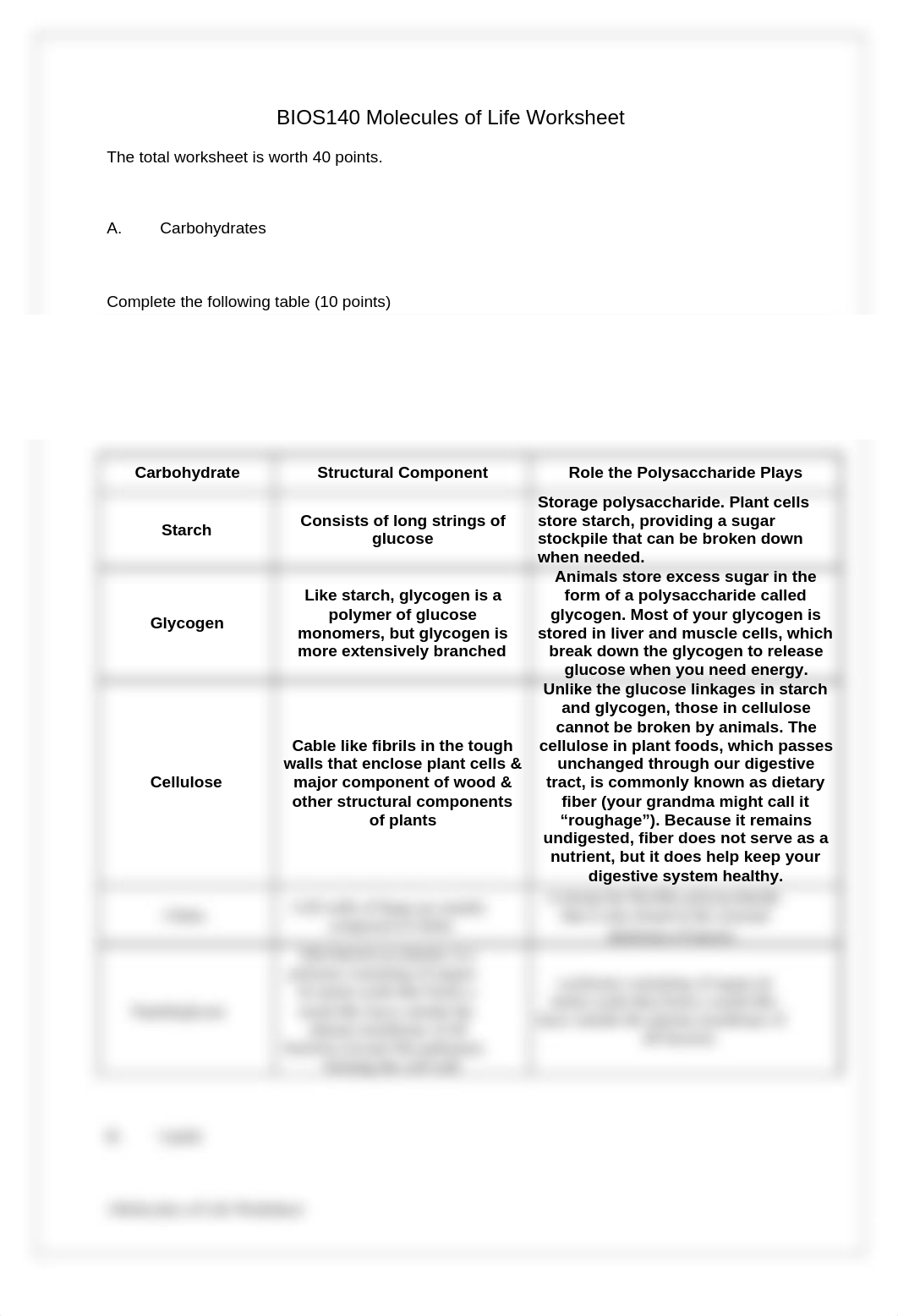 BIOS140 Molecules of Life Worksheet_dquywswq818_page1