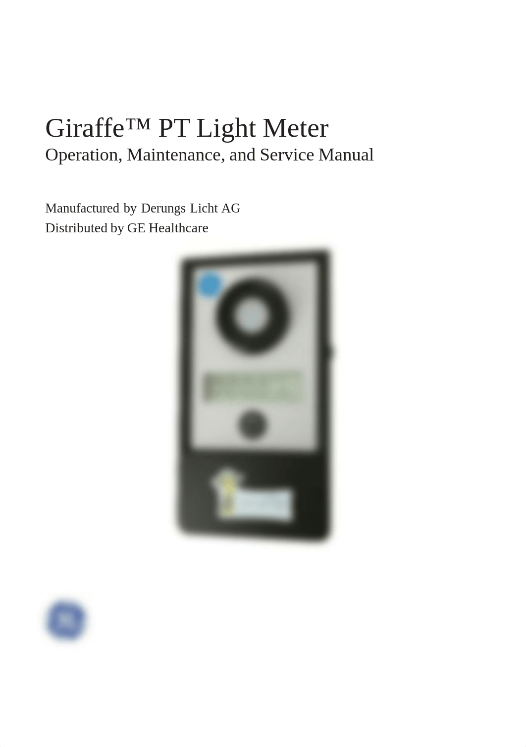 GE Giraffe PT Lite Lightmeter User Manual.pdf_dquzdoz849y_page1