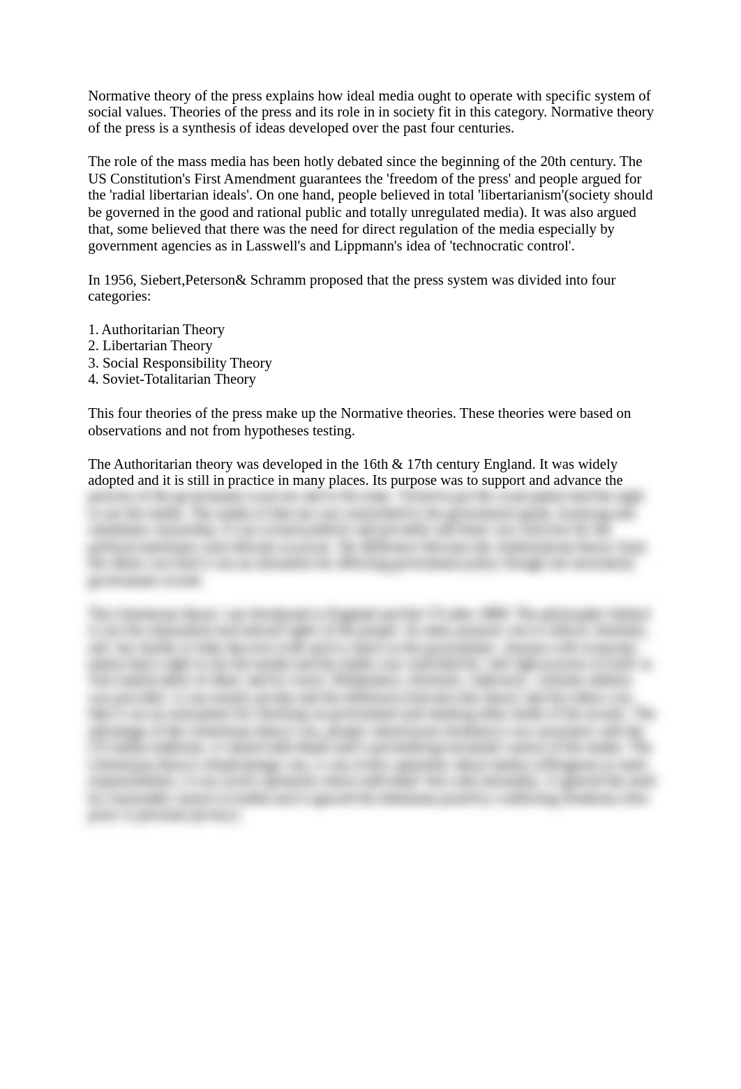 Normative theory of the press explains how ideal media ought to operate with specific system of soci_dqvfhvs67ym_page1