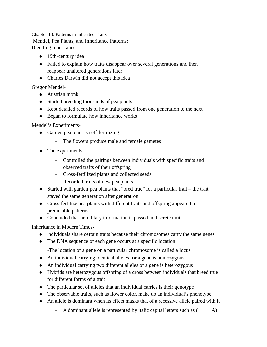 Bio 105-Test 4 Chapter 13, 14, and 15_dqvizayfe06_page1