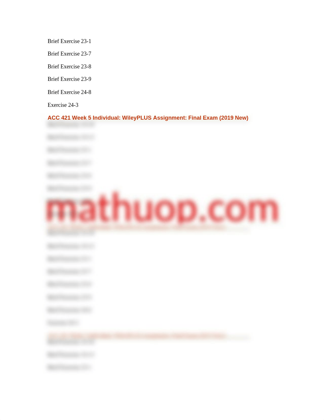ACC 421 Week 5 Individual WileyPLUS Assignment Final Exam (2019 New) (3).docx_dqvm2uc3qok_page2