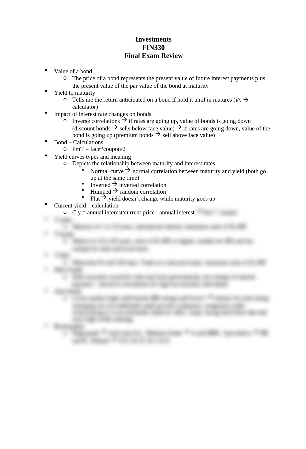 FIN330 final exam review sheet.docx_dqw006pmw99_page1