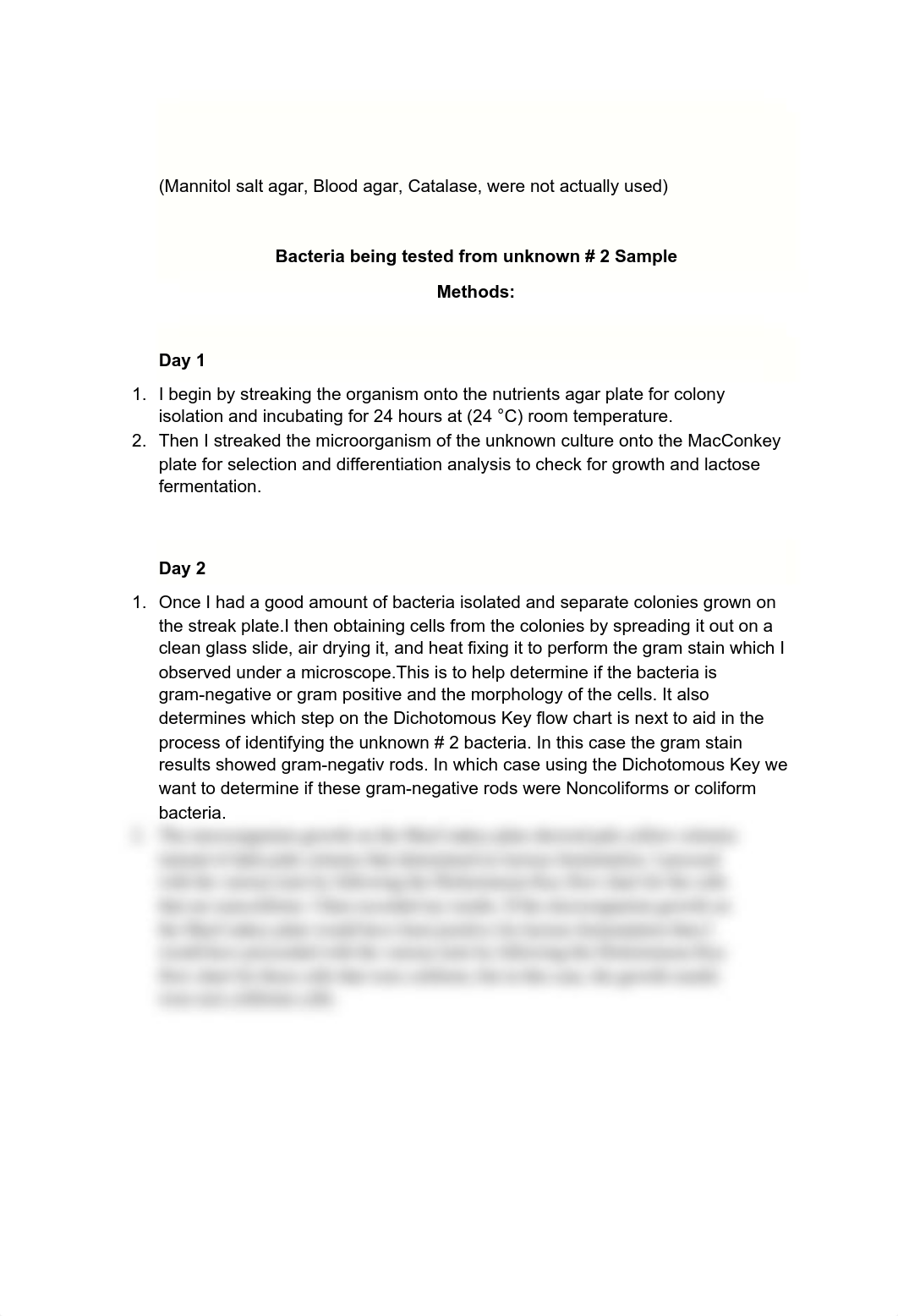 Identification of Unknown Bacteria Lab Report (1).pdf_dqw60usb91w_page2