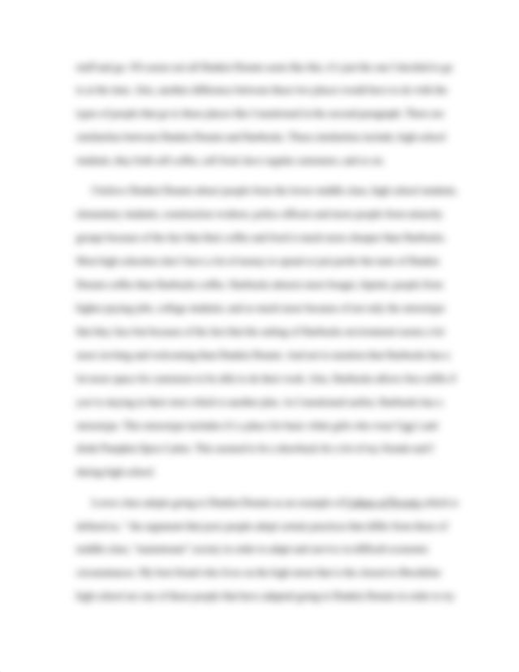 Dunkin Donuts vs Starbucks Sociology Experiment.docx_dqwcr07a41p_page3