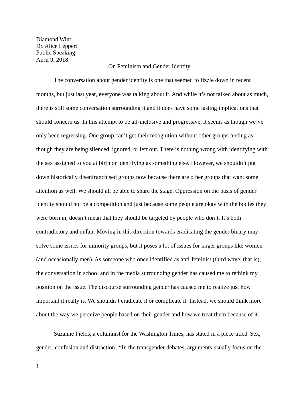 On Feminism and Gender Identity.docx_dqwj4z1cpvt_page1