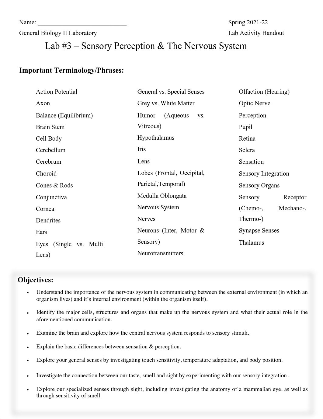 Lab #3 - Sensory and Nervous System Lab Activities Handout.pdf_dqwsh8bhptl_page1