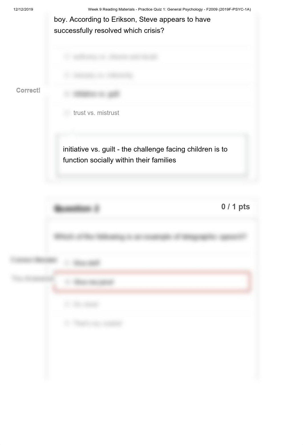 Week 9 Reading Materials - Practice Quiz 1_ General Psychology - F2009 (2019F-PSYC-1A).pdf_dqwv55ocdli_page2