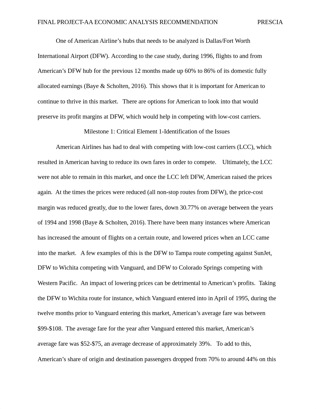 American Airlines Recommendation Paper Final.docx_dqx1w5cfpr3_page2