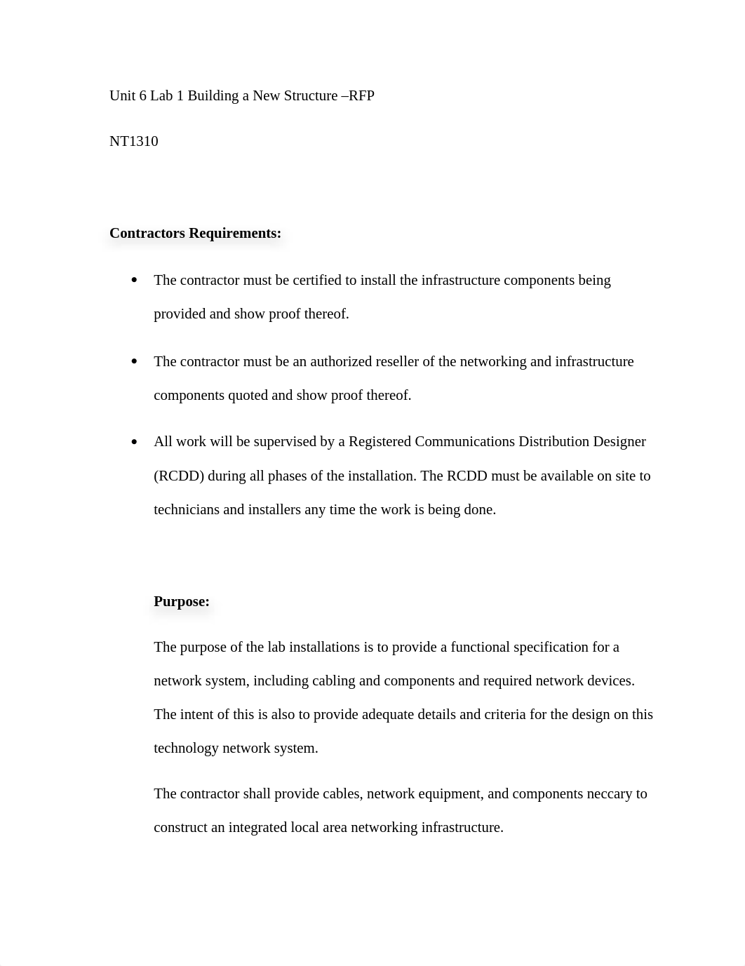 Unit 6 Lab 1 Building a New Structure -RFP_dqx67vhj71h_page1