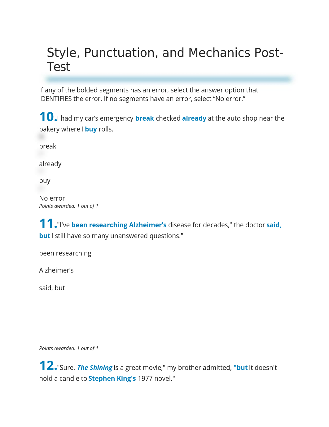 Style puncuation and mechanics post test 2 of 5.docx_dqx6g49efdv_page1