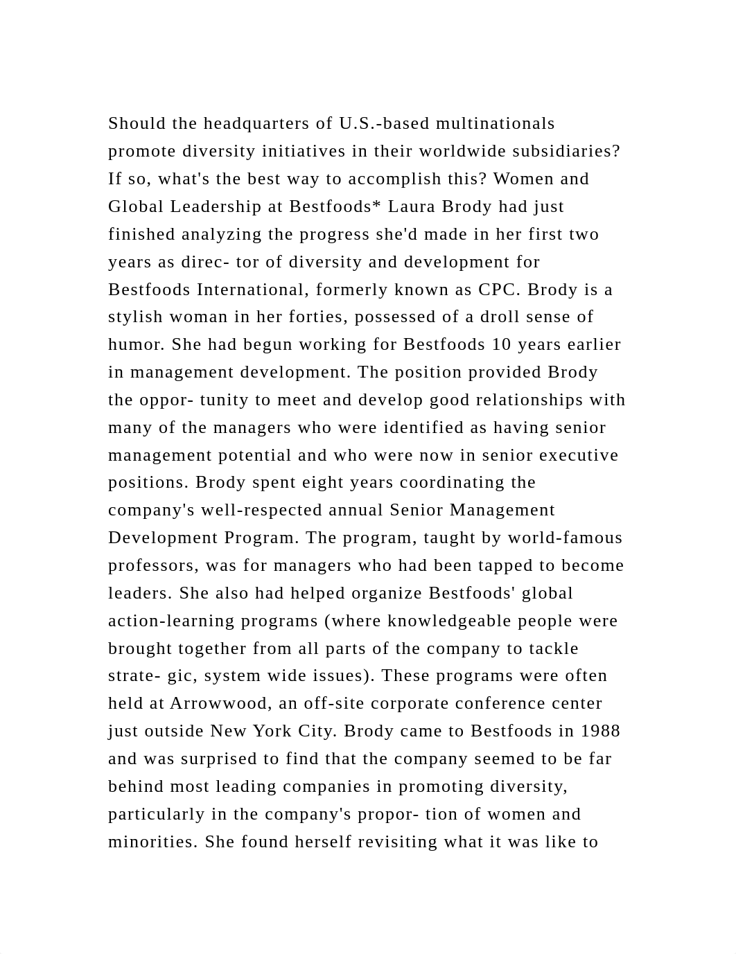 Should the headquarters of U.S.-based multinationals promote diversi.docx_dqx6jpitbgg_page2