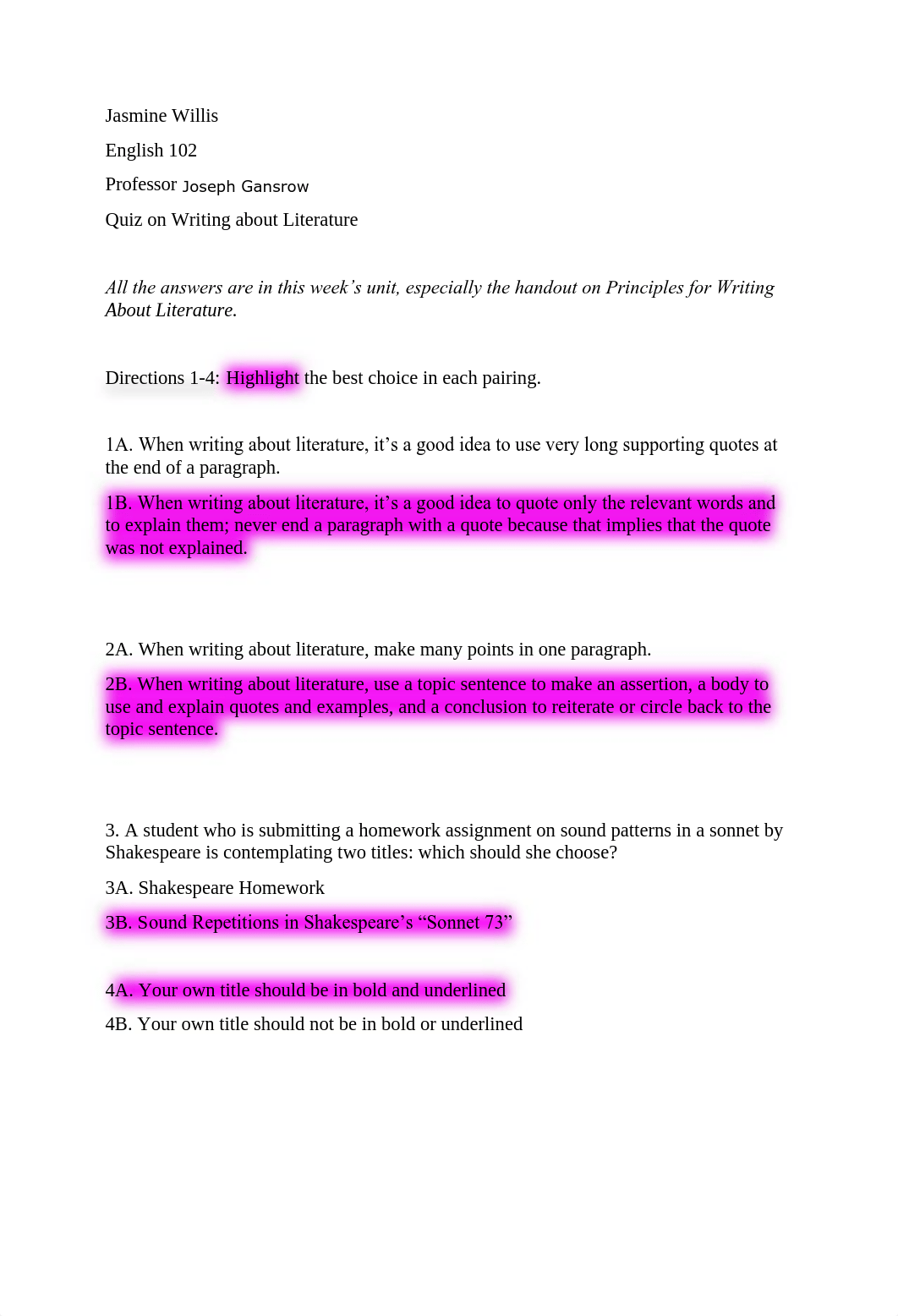 Quiz on Writing About Literature (3).pdf_dqxhbmon3j6_page1