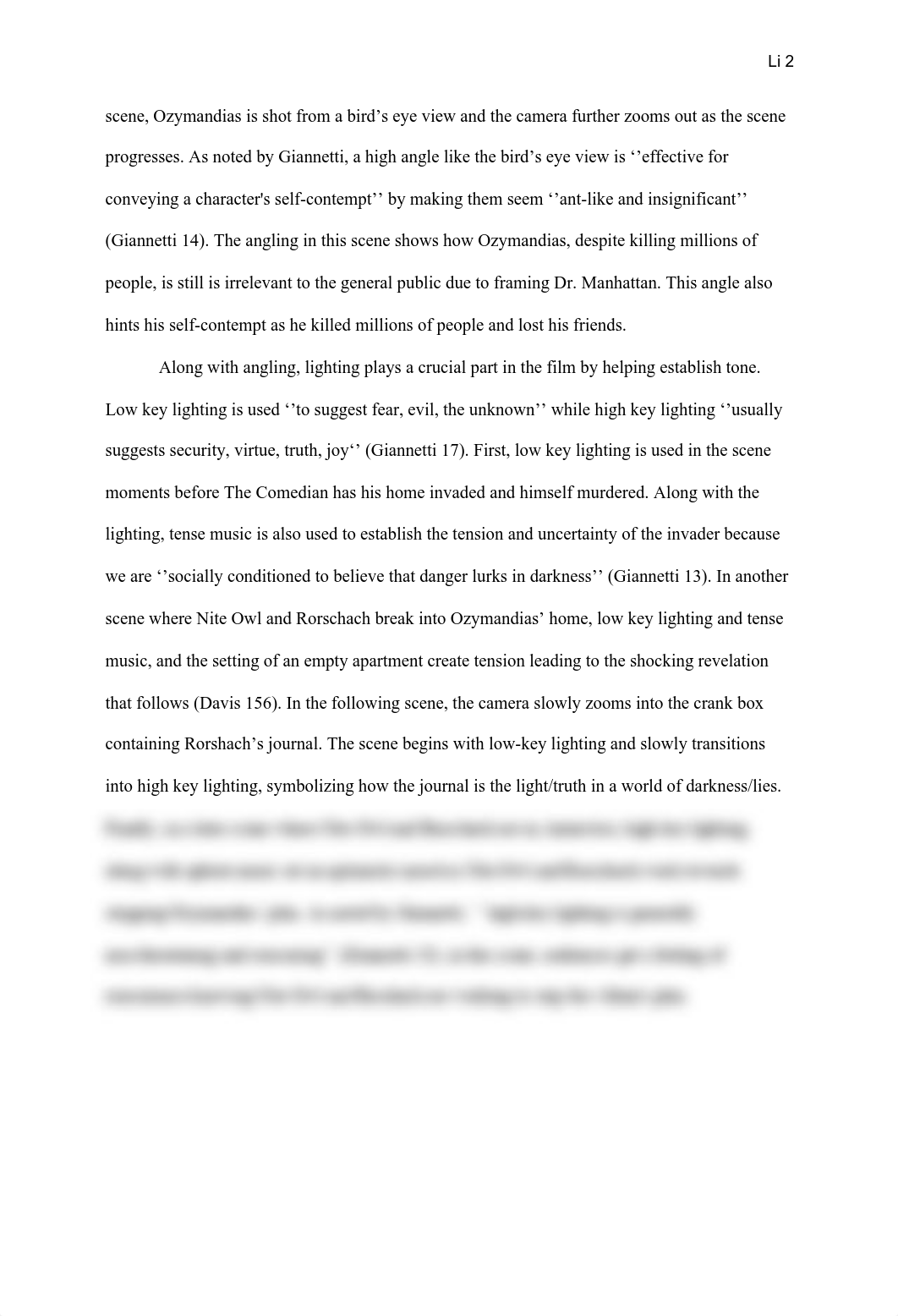 Response Paper 3_ Camera Angles and Lighting in Watchmen (2009).pdf_dqxx712phrx_page2