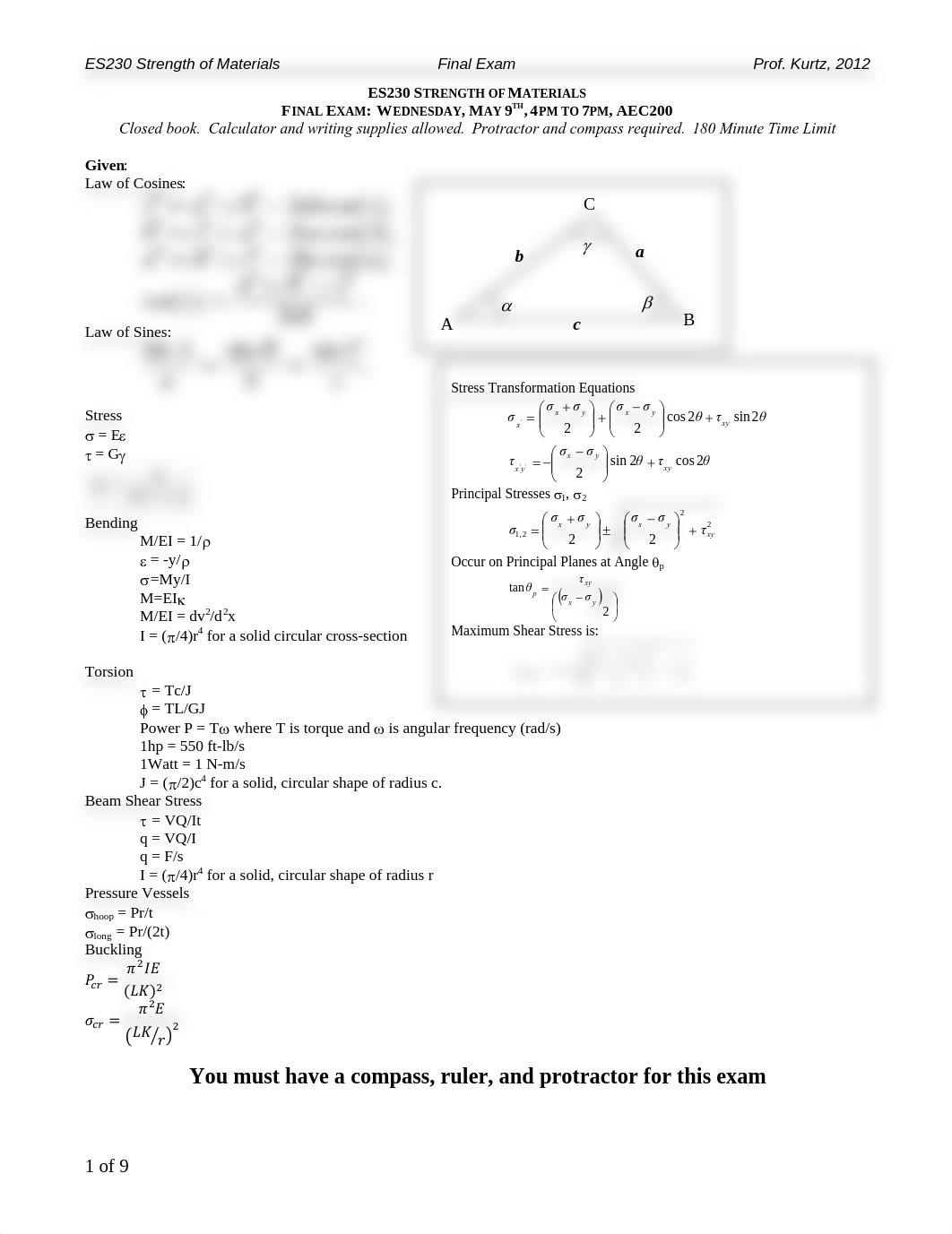 ES230-Final-Exam-2012 on Strength of Materials_dqy6f6z2gqy_page1