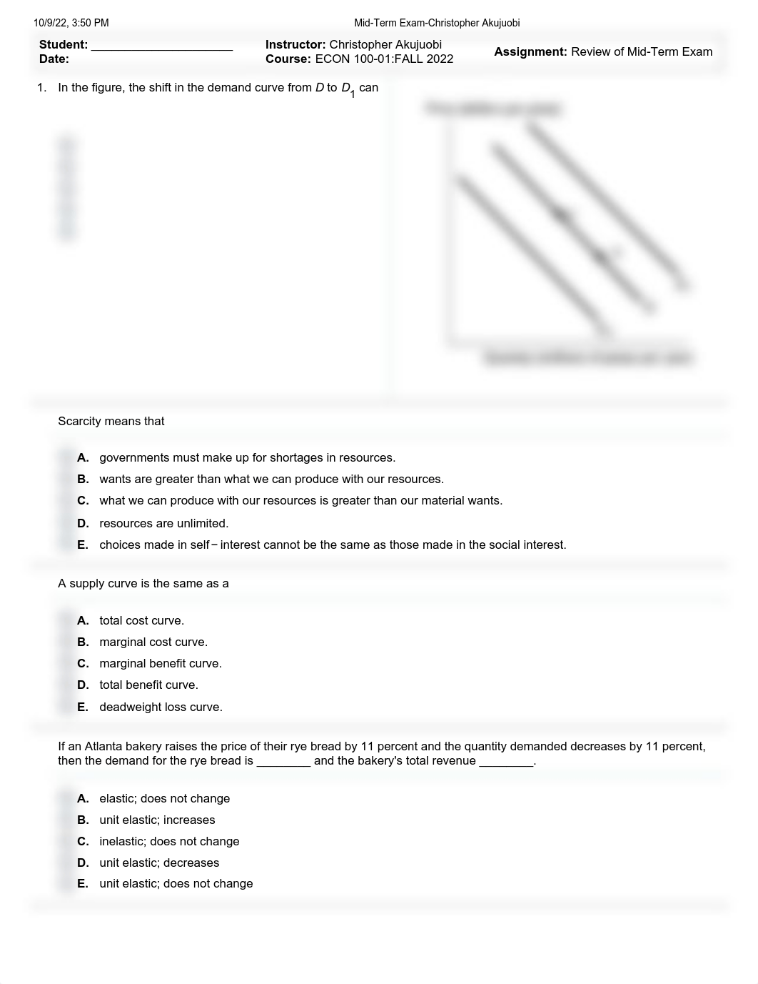 ECON 100-01-Review-Mid-Term Exam-Christopher Akujuobi (1).pdf_dqy7d3a8v50_page1