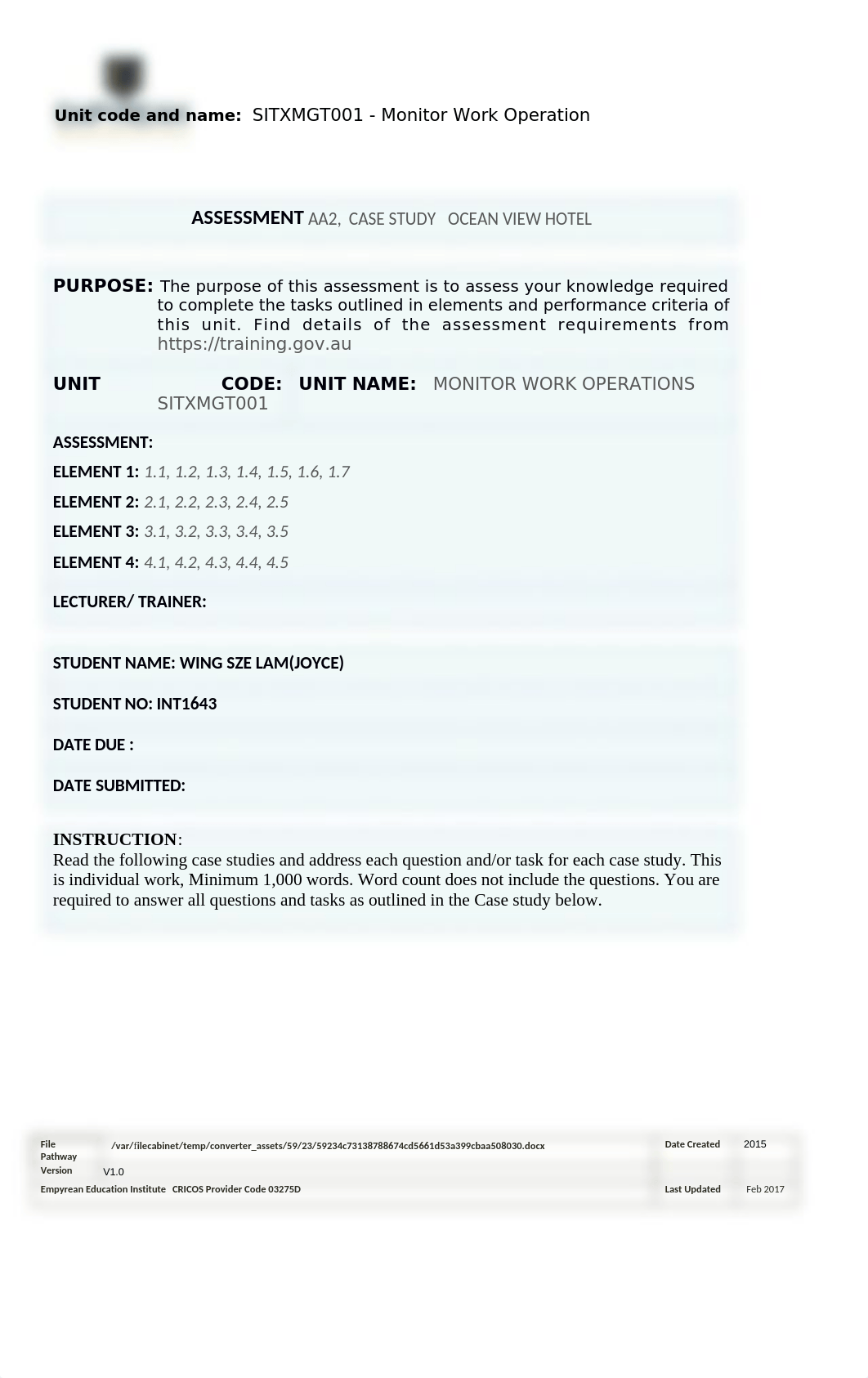 AA2, Case Study Hosp.docx_dqy7x0khaog_page1