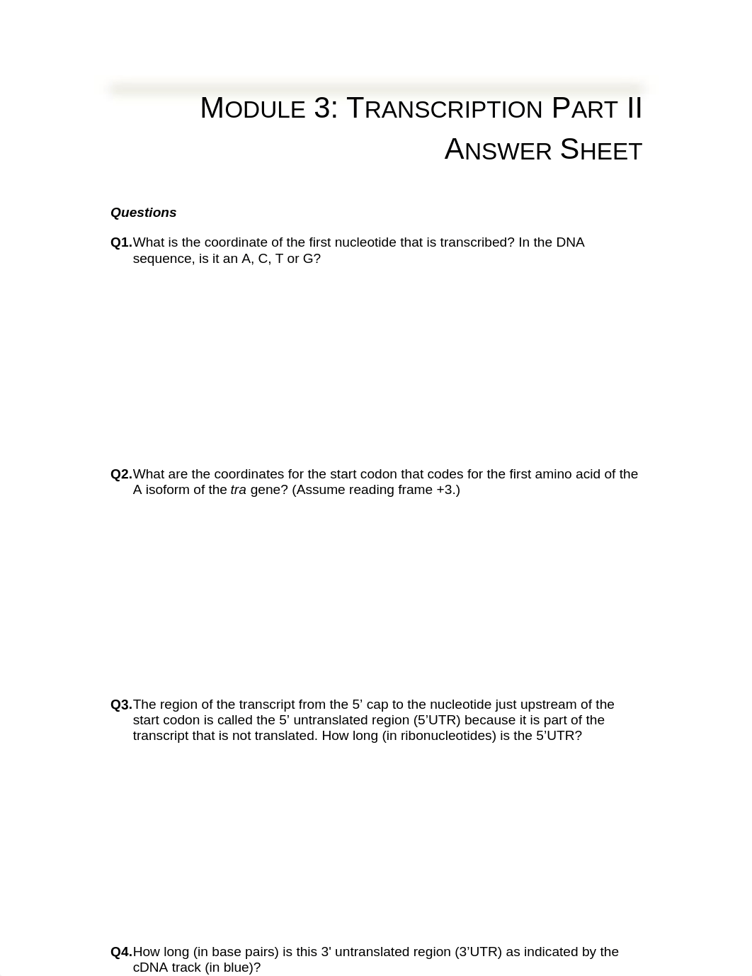 S15. Module 3- Transcription Part II Answer Sheet.docx_dqy9vcej742_page1