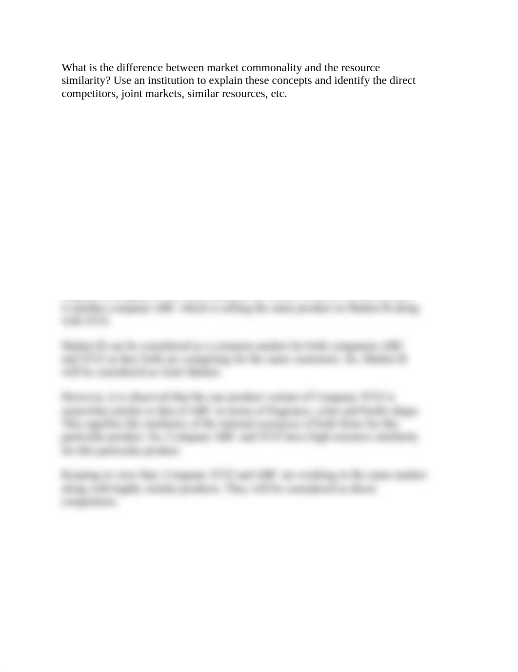 What is the difference between market commonality and the resource similarity.docx_dqydp25ixsi_page1