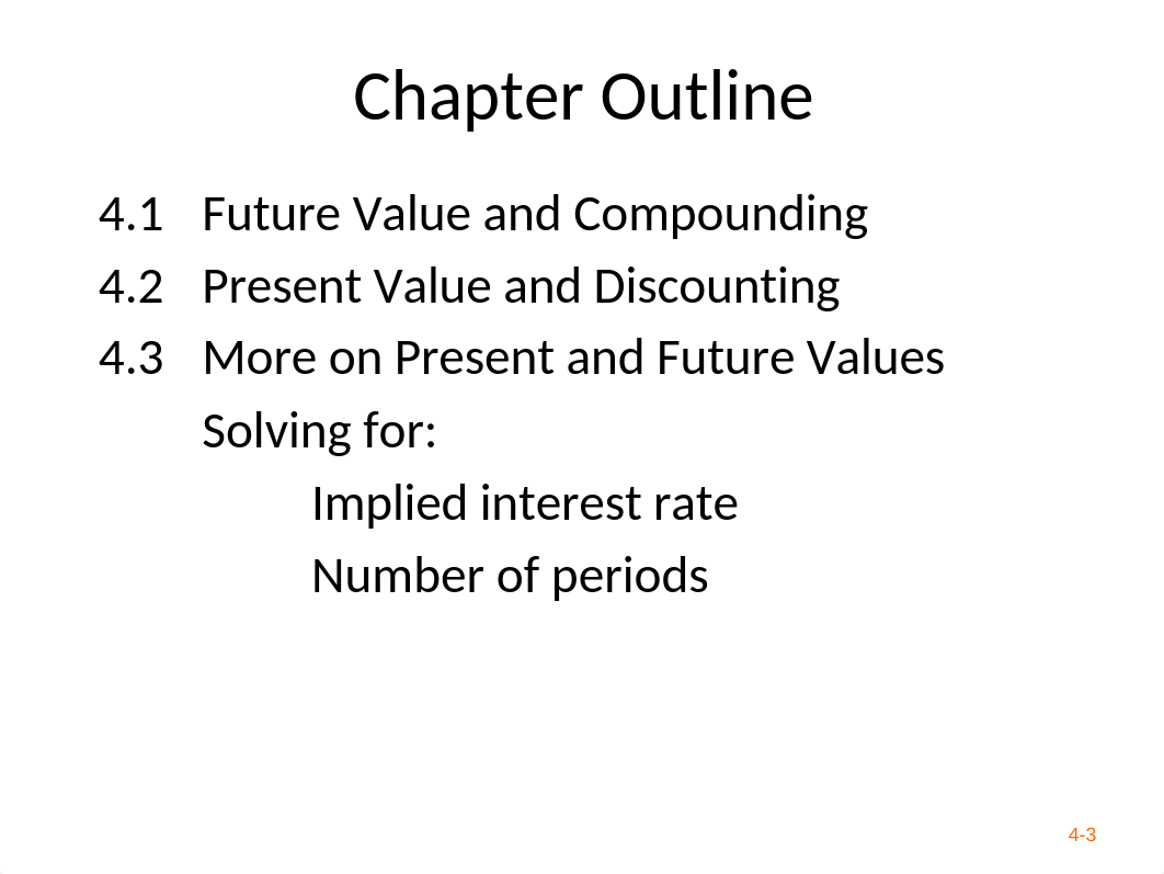 Lecture 4 (CHPT 4)  4 introduction to valuation; Time value of money ho_dqypj99yxl2_page3