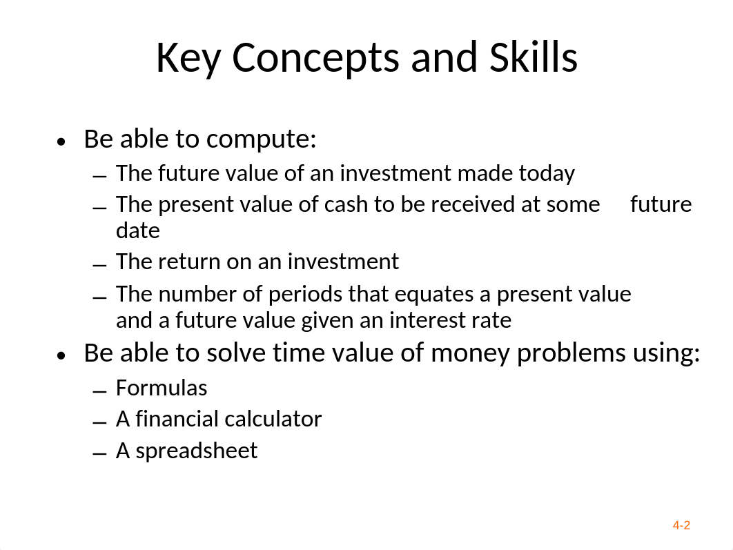 Lecture 4 (CHPT 4)  4 introduction to valuation; Time value of money ho_dqypj99yxl2_page2