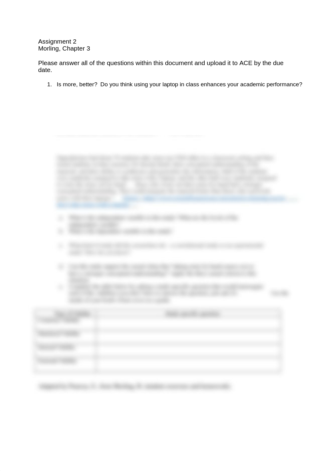 Assignment 2 Morling Chapter 3 Variables and Validity.docx_dqzfa0k75sb_page1