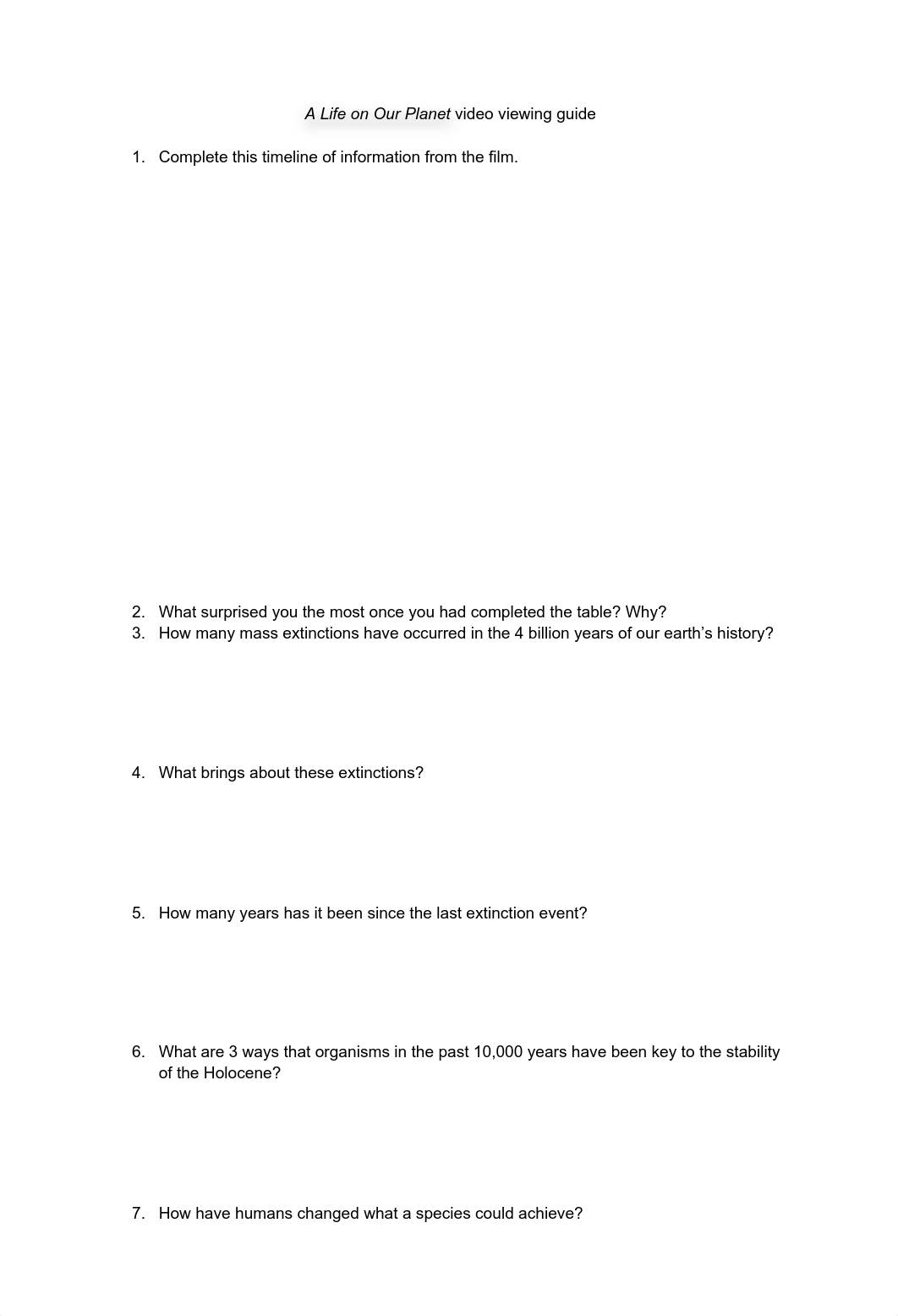 5Robinson.A_Life_On_Our_Planet_Questions.pdf_dqzsclsgrg6_page1